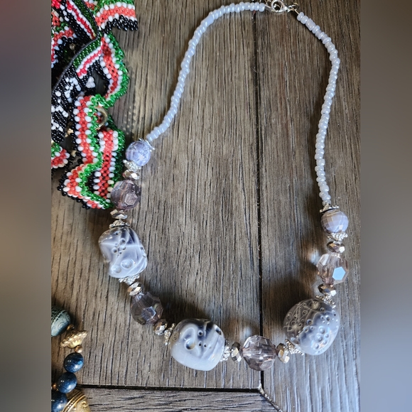 Womans Large jewelry lot 5lbs bracelets necklaces most preowned - Picture 5 of 16